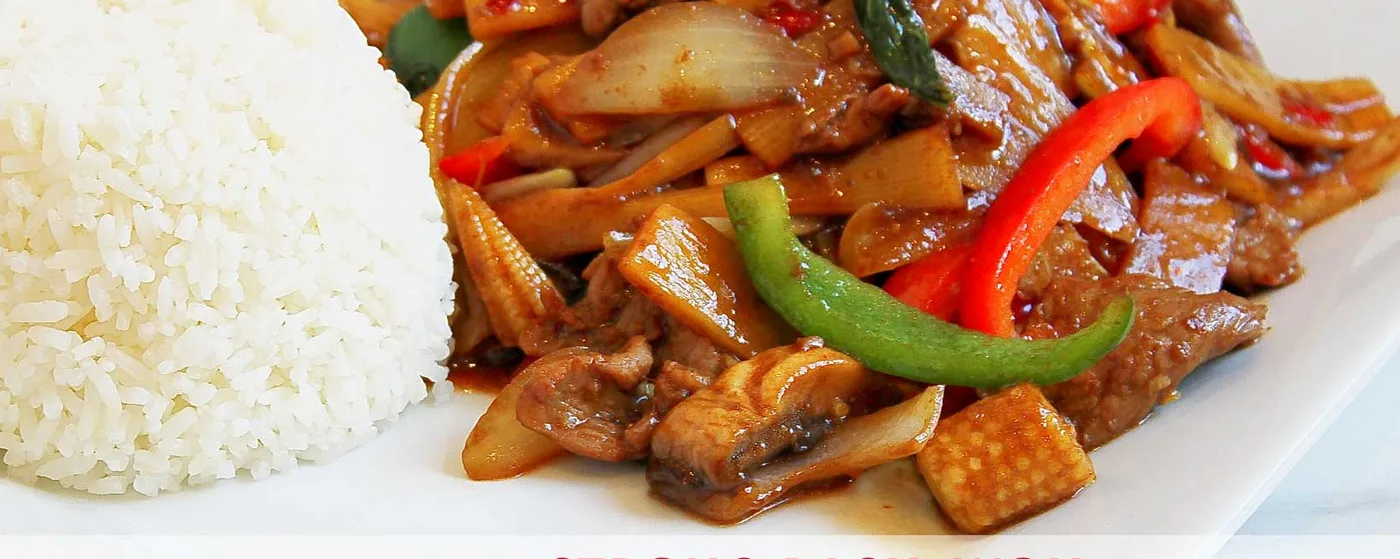 Strong basil wok