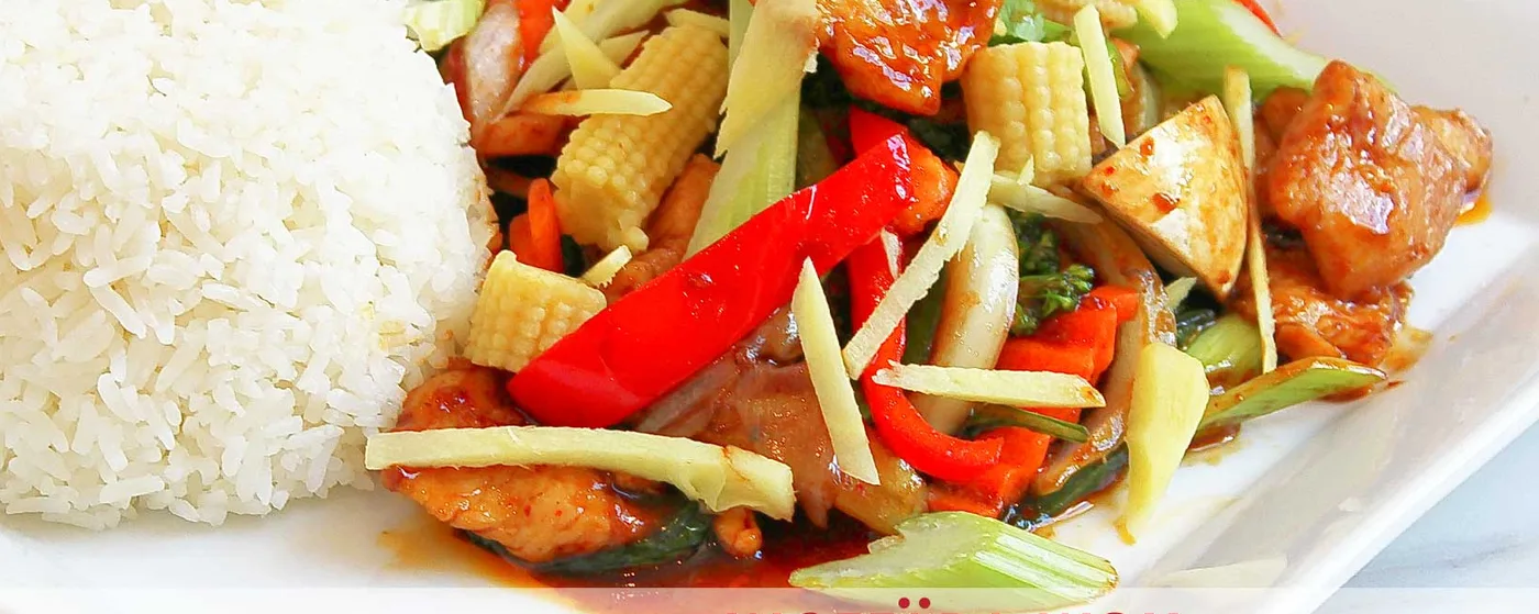 Ingefära wok