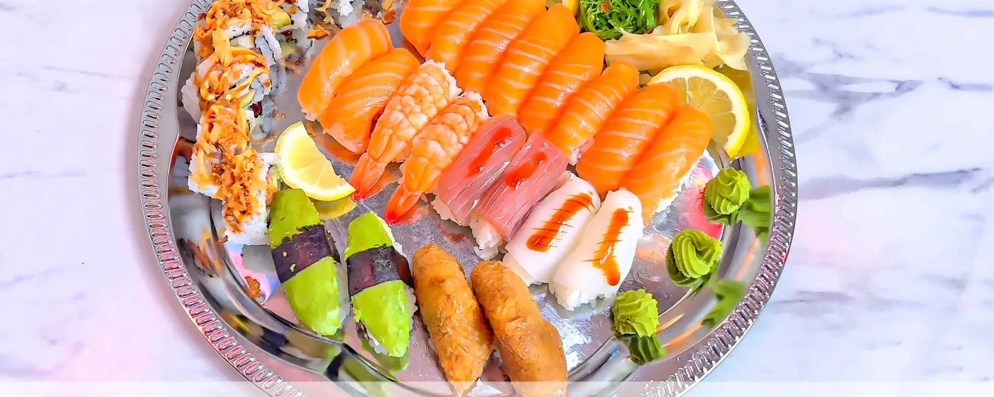 Family original — 30 bitar nigiri och maki på fat